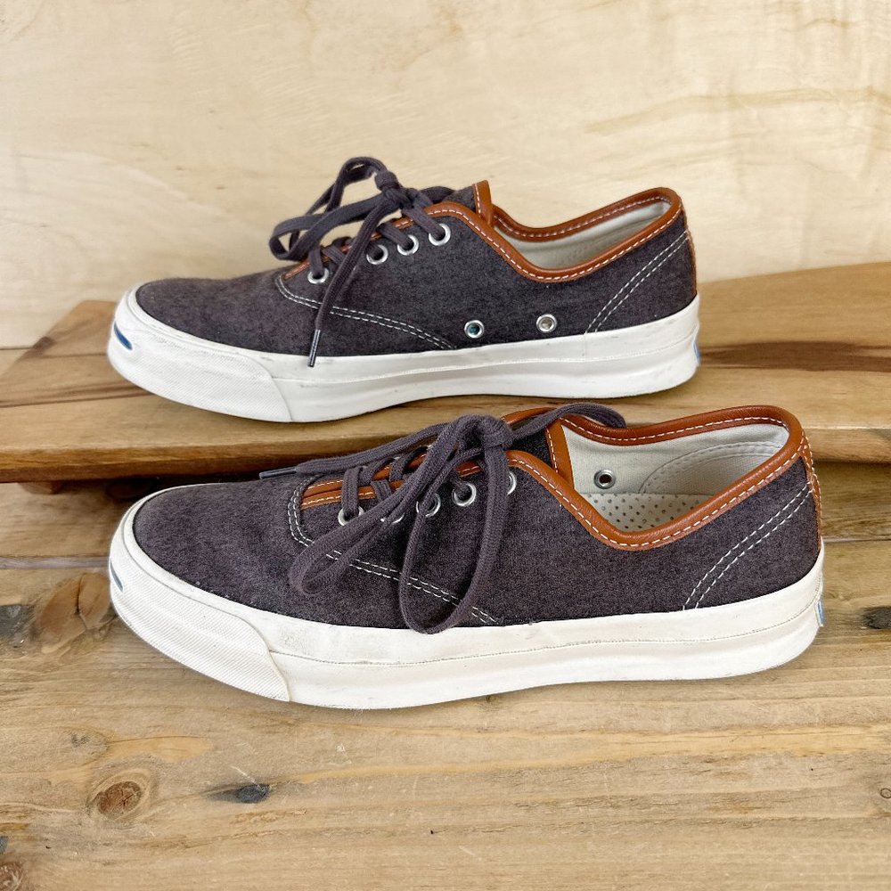 Converse Jack Purcell Wool Sneakers Men 7/Women 8.5